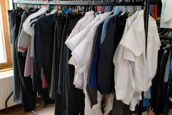 St peter's and st patrick's clothing bank 